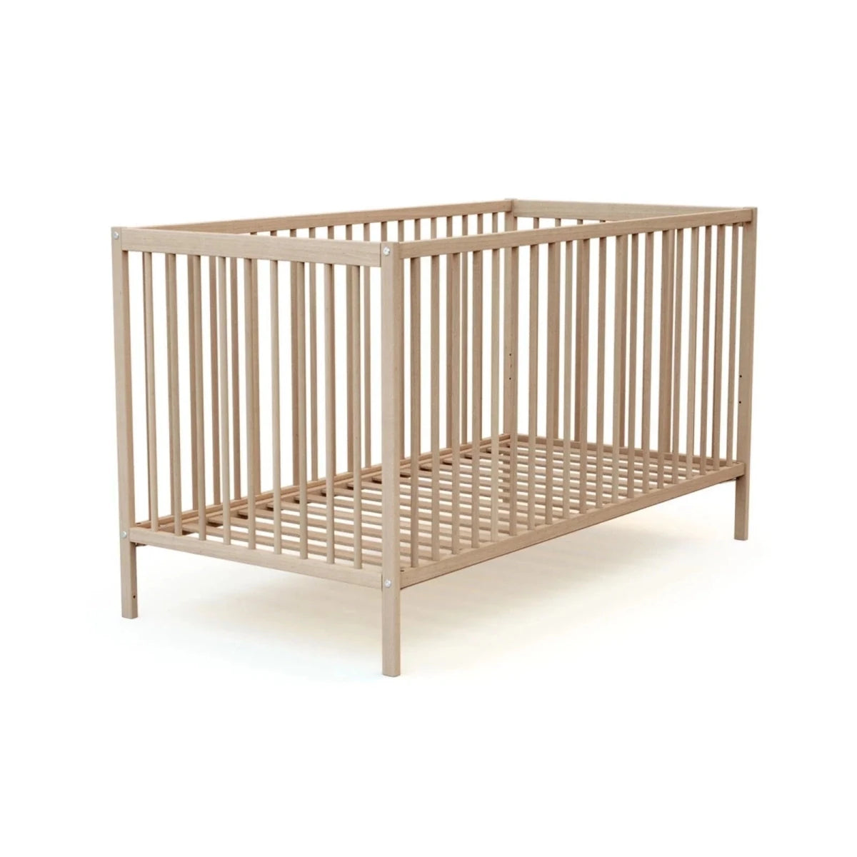 WeBaby One Wooden Cot Bed 70x140cm - Raw Beech Raw Beech - ebebek