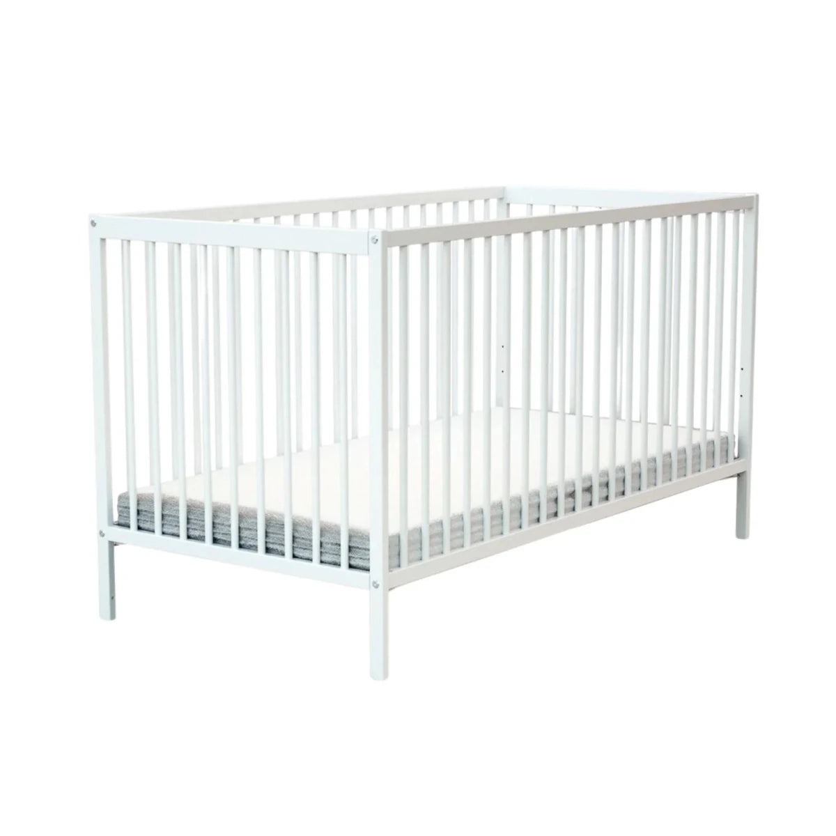 WeBaby One Wooden Cot Bed 70x140cm - White White - ebebek