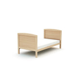 WeBaby Luna Convertible Wooden Cot Bed 60x120cm - Varnished Beech Varnished Beech - ebebek