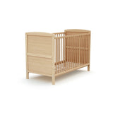 WeBaby Luna Convertible Wooden Cot Bed 60x120cm - Varnished Beech Varnished Beech - ebebek