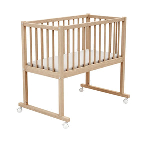 WeBaby Noa Wooden Crib 40x80cm - Raw Beech Raw Beech - ebebek