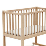 WeBaby Noa Wooden Crib 40x80cm - Raw Beech Raw Beech - ebebek