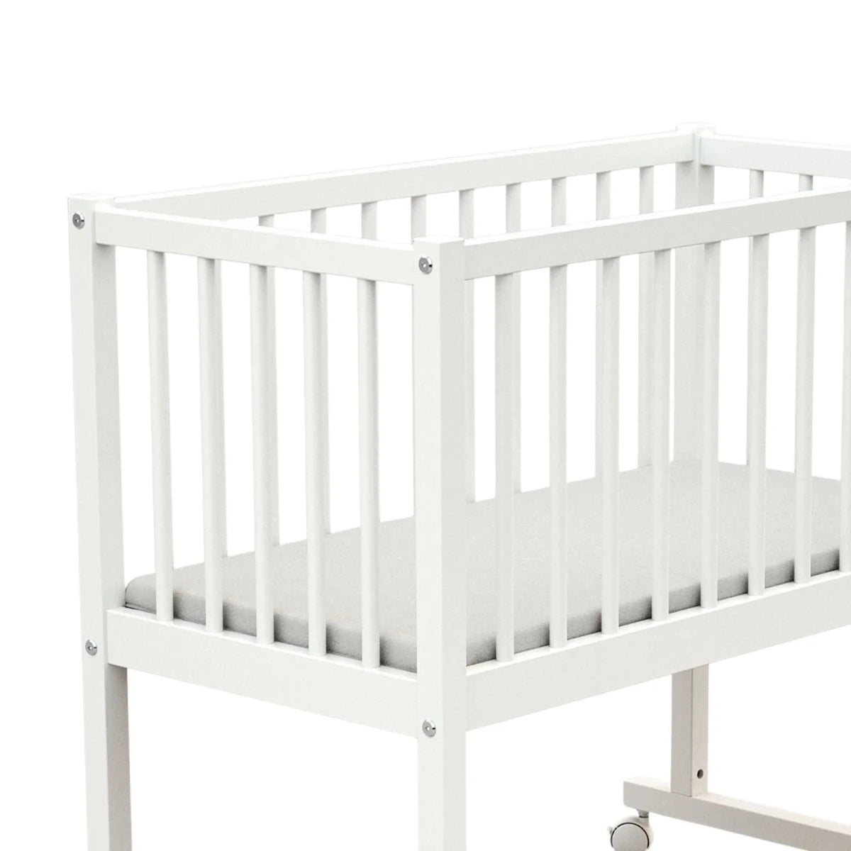 WeBaby Noa Wooden Crib 40x80cm - White White - ebebek