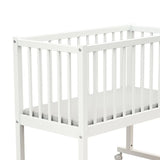 WeBaby Noa Wooden Crib 40x80cm - White White - ebebek