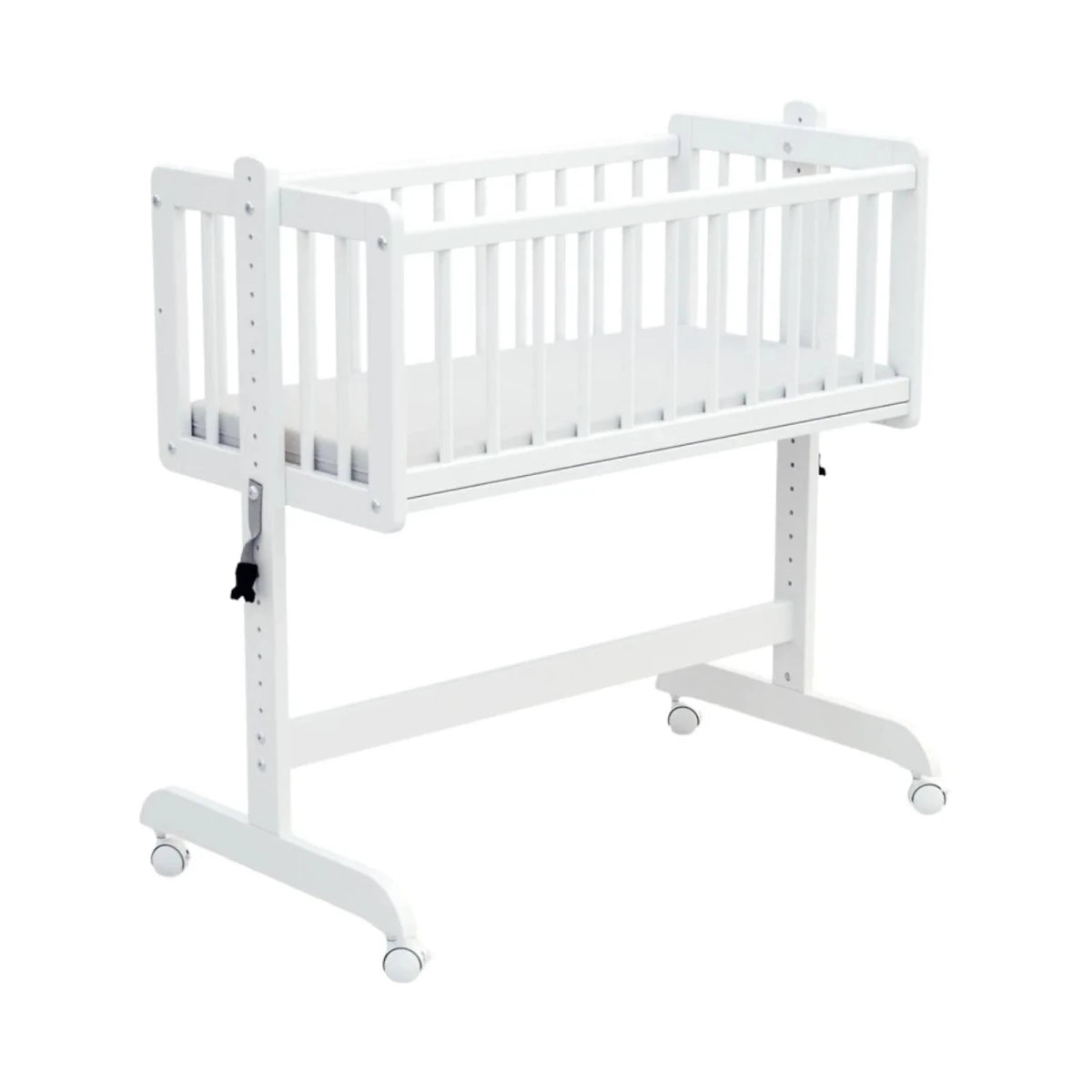 WeBaby Nino Wooden Convertible Sleeping Crib - White White - ebebek