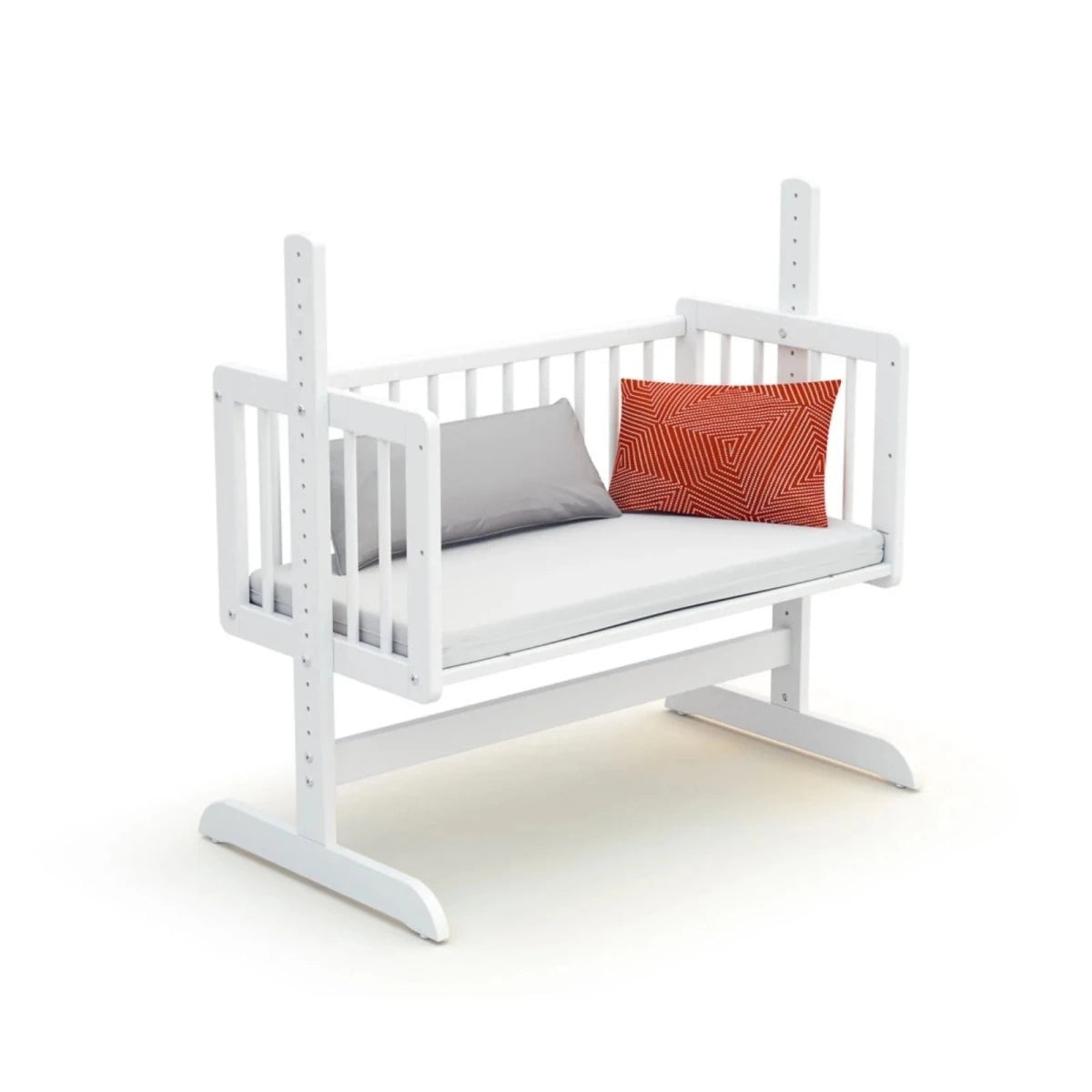 WeBaby Nino Wooden Convertible Sleeping Crib - White White - ebebek