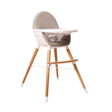WeBaby Adjustable Highchair - White & Gray - ebebek