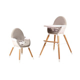 WeBaby Adjustable Highchair - White & Gray - ebebek