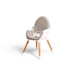 WeBaby Adjustable Highchair - White & Gray - ebebek