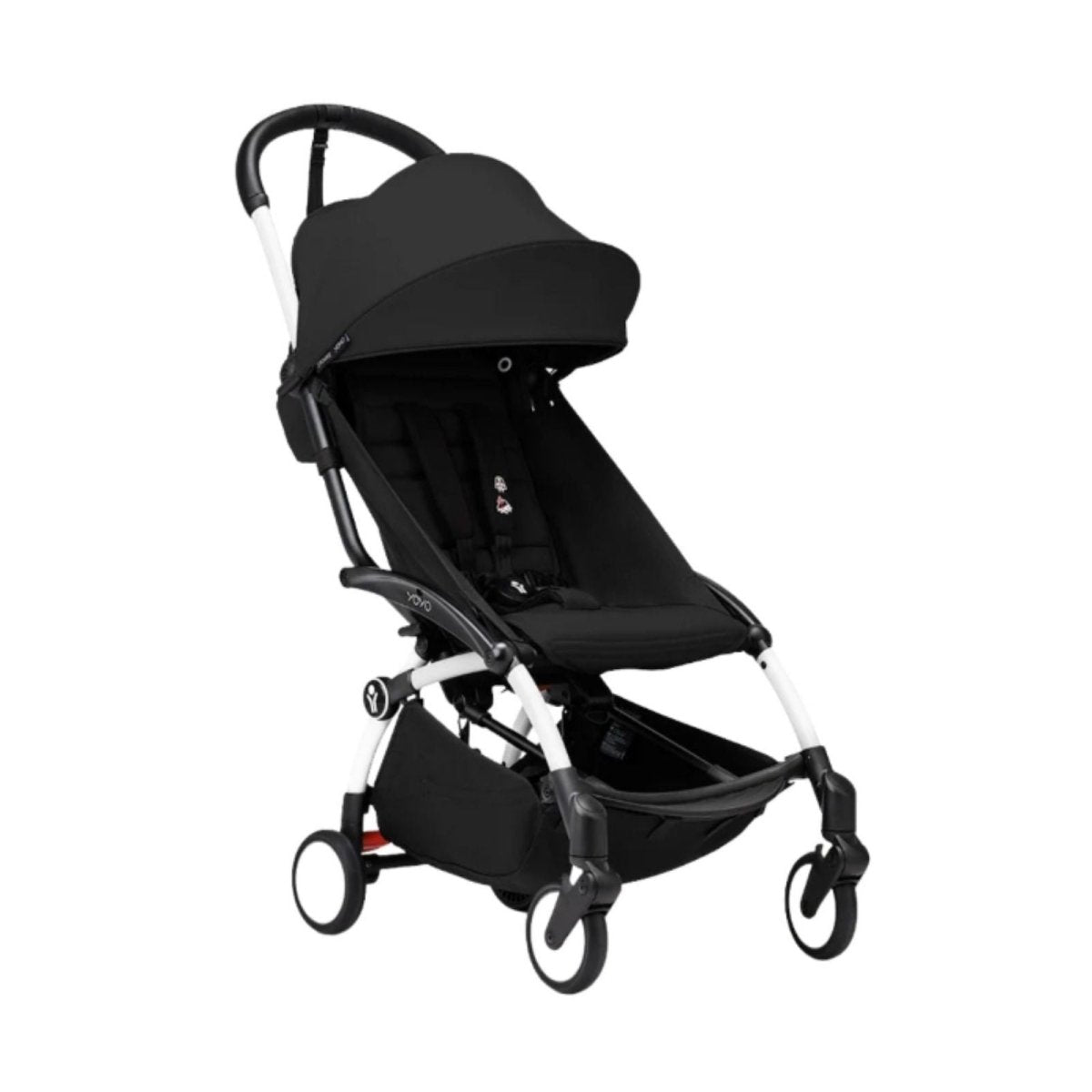 Stokke YOYO3 Newborn Shell to Toddler Bundle - Black Color Pack & White Frame - ebebek