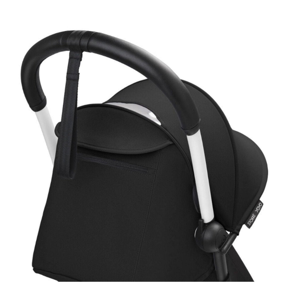 Stokke YOYO3 Newborn Shell to Toddler Bundle - Black Color Pack & White Frame - ebebek
