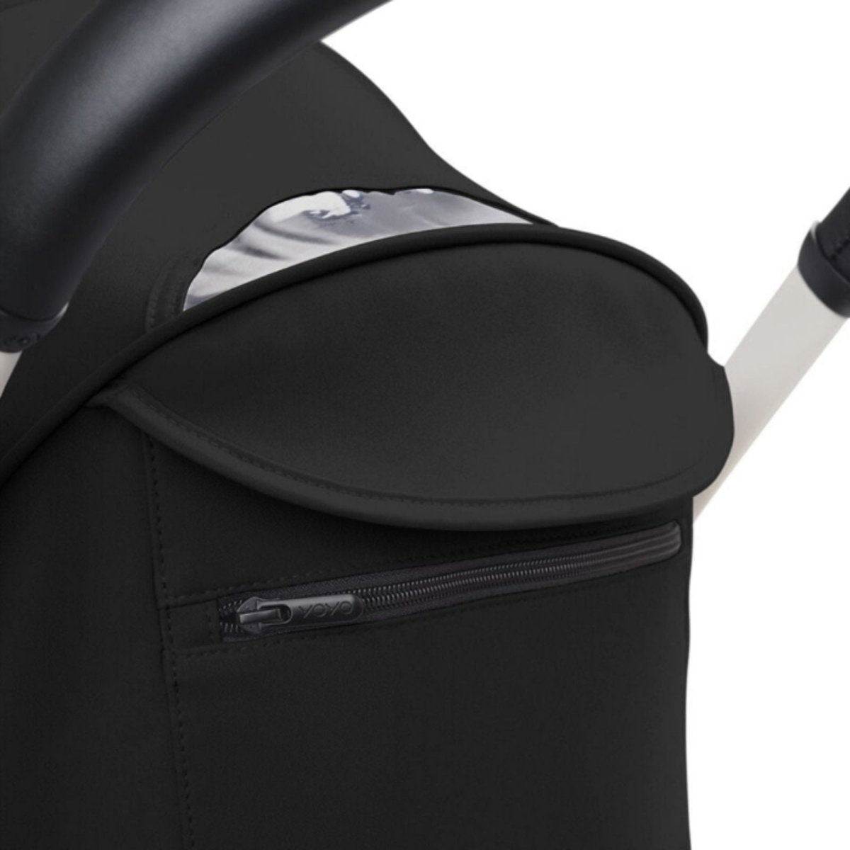 Stokke YOYO3 Newborn Shell to Toddler Bundle - Black Color Pack & White Frame - ebebek