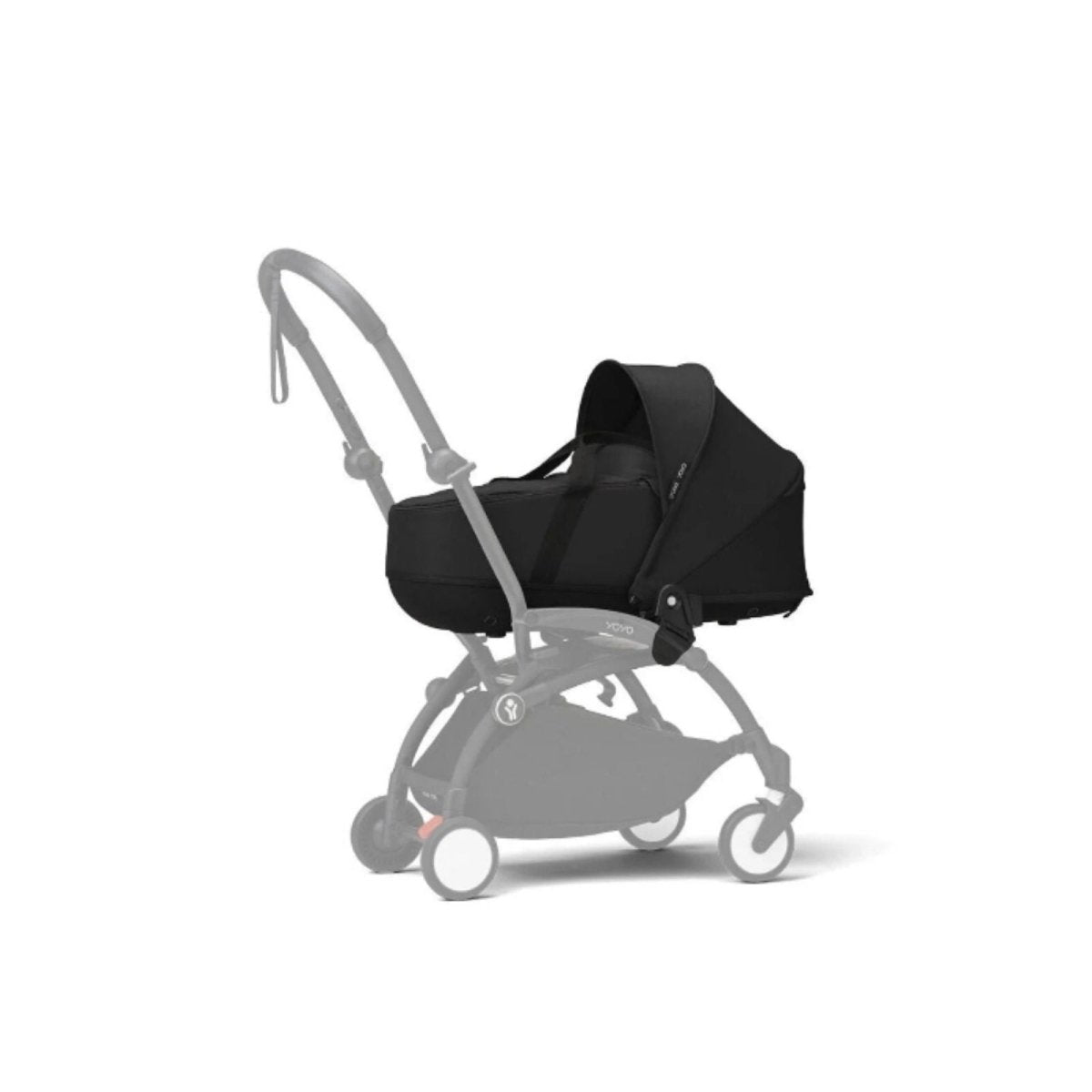 Stokke YOYO3 Newborn Shell to Toddler Bundle - Black Color Pack & White Frame - ebebek