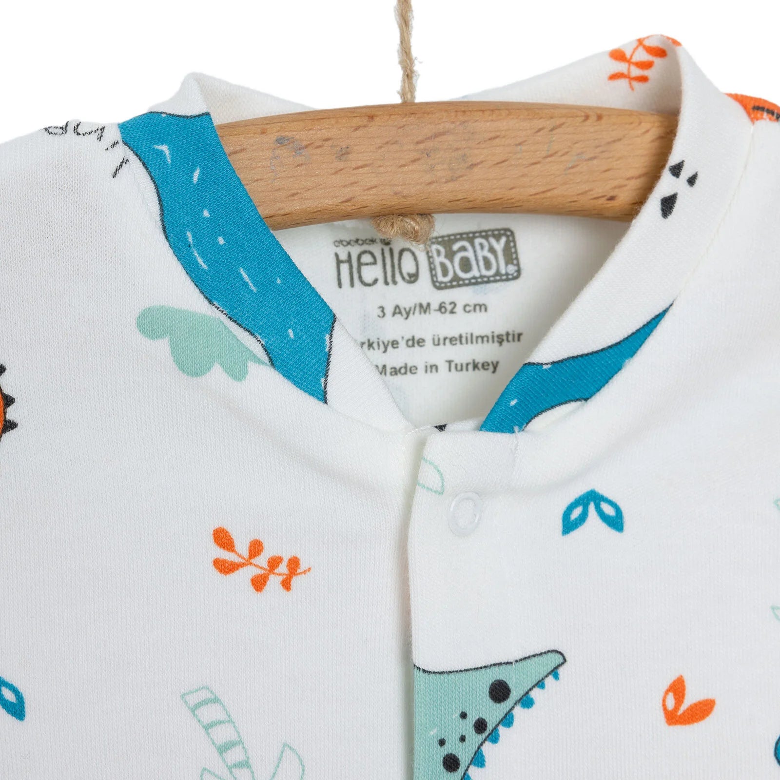 HelloBaby Baby Boy Jumpsuit - Body - Hat - Ecru - ebebek - Black Friday