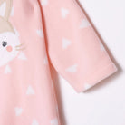 HelloBaby Newborn Polar Footed Jumpsuit - Pink Printed - ebebek - Black Friday