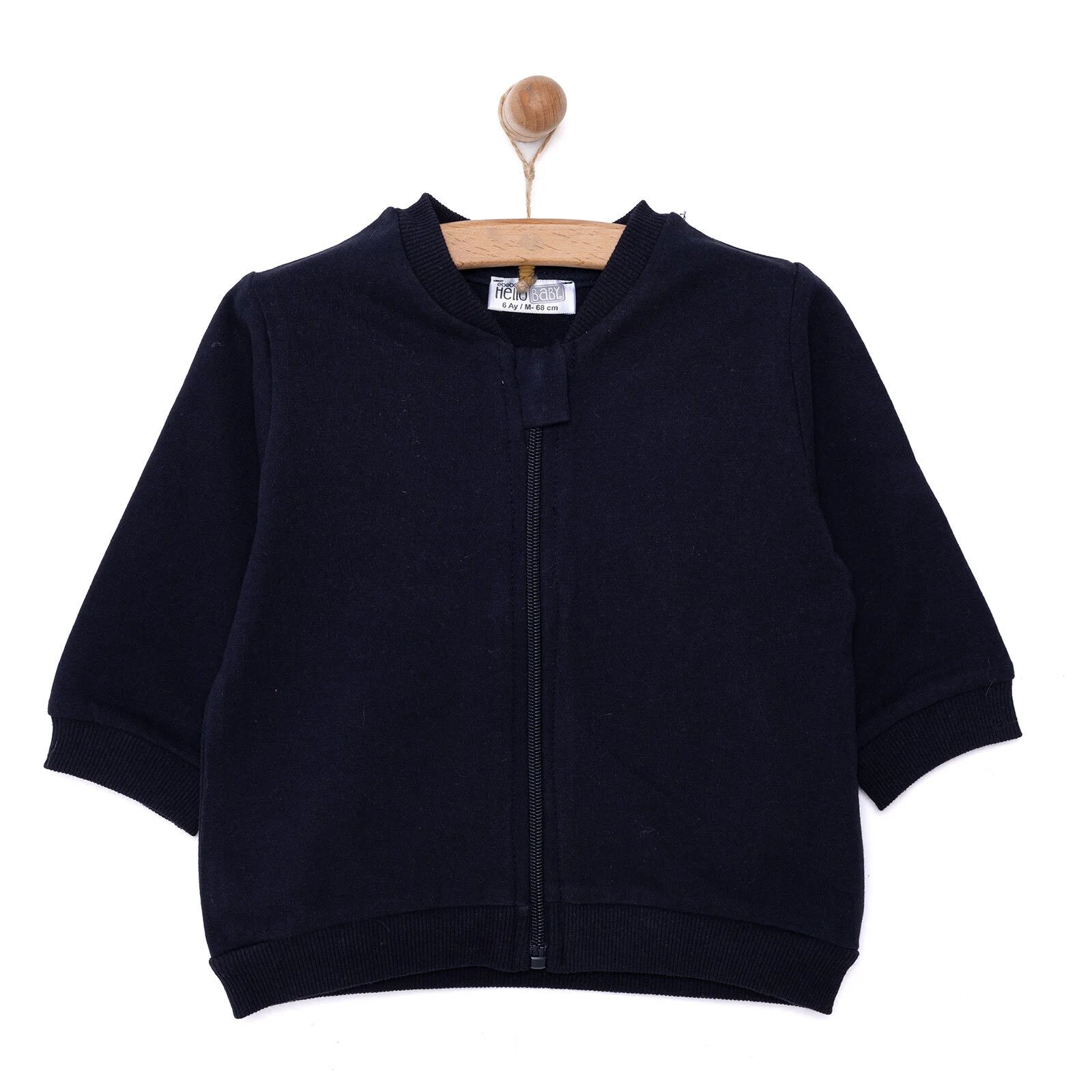 HelloBaby Baby Boy Cardigan - Navy Blue - ebebek - Black Friday