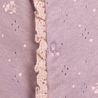 Bebetto Newborn Nature Footed Jumpsuit - Purple - ebebek - Black Friday