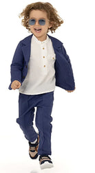 HelloBaby Classic Boy Boy Jacket - Navy Blue - ebebek - Black Friday