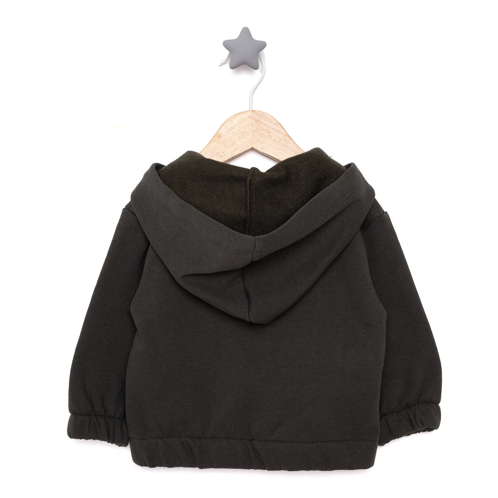 HelloBaby Basic Baby Boy Cardigan - Anthracite - HelloBaby - ebebek