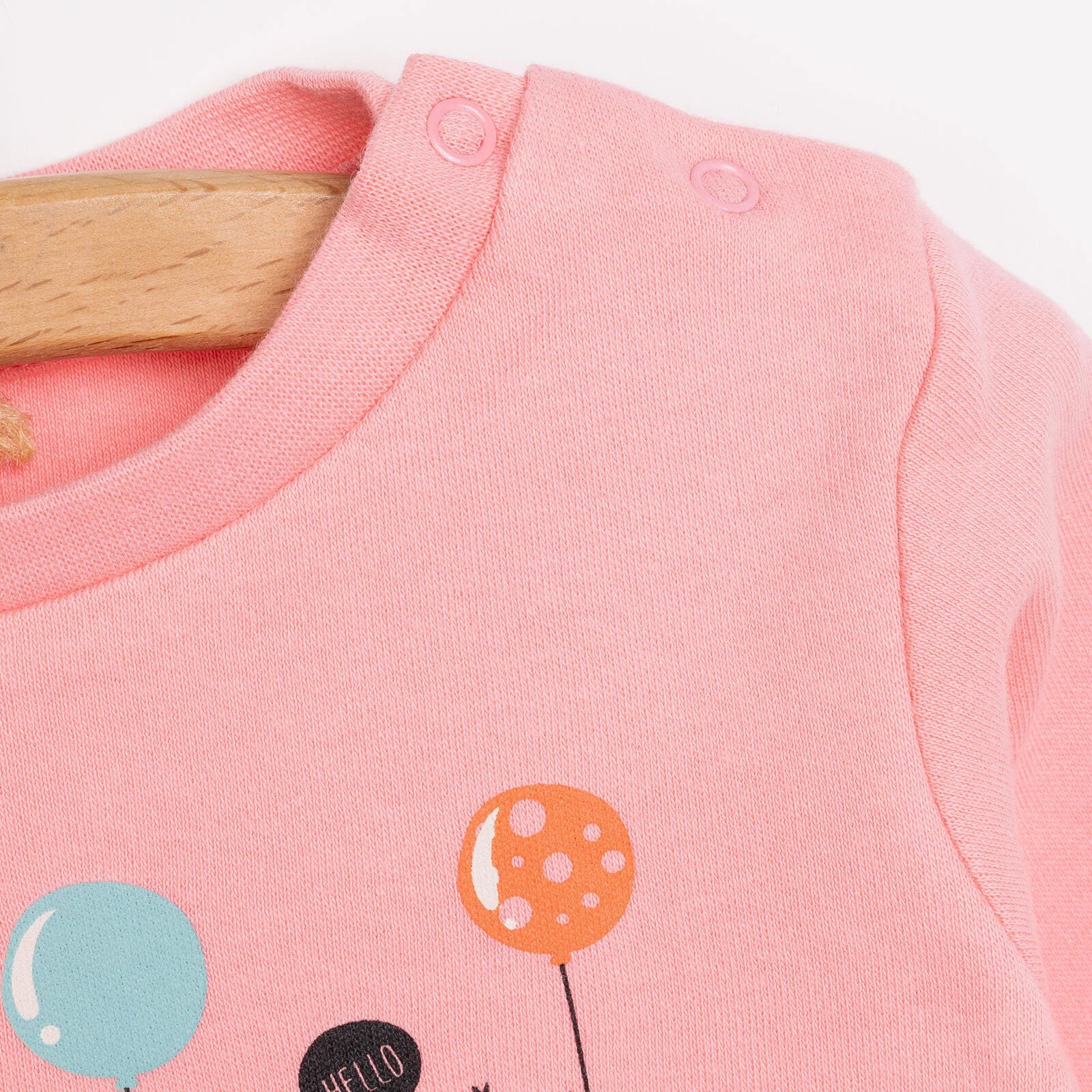 HelloBaby Basic Long Sleeve Tshirt - Light Pink - ebebek - Black Friday
