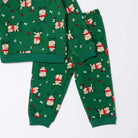 HelloBaby Christmas Baby Boy Snow Party Ejogging Set - Green Printed - ebebek - Black Friday