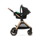 Kinderkraft Esme 3 - in - 1 Travel System with Mink Pro Car Seat - Pure Black Pure Black - ebebek - Christmas