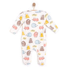 HelloBaby Newborn Unisex Footed Jumpsuit - Ecru - ebebek - Black Friday