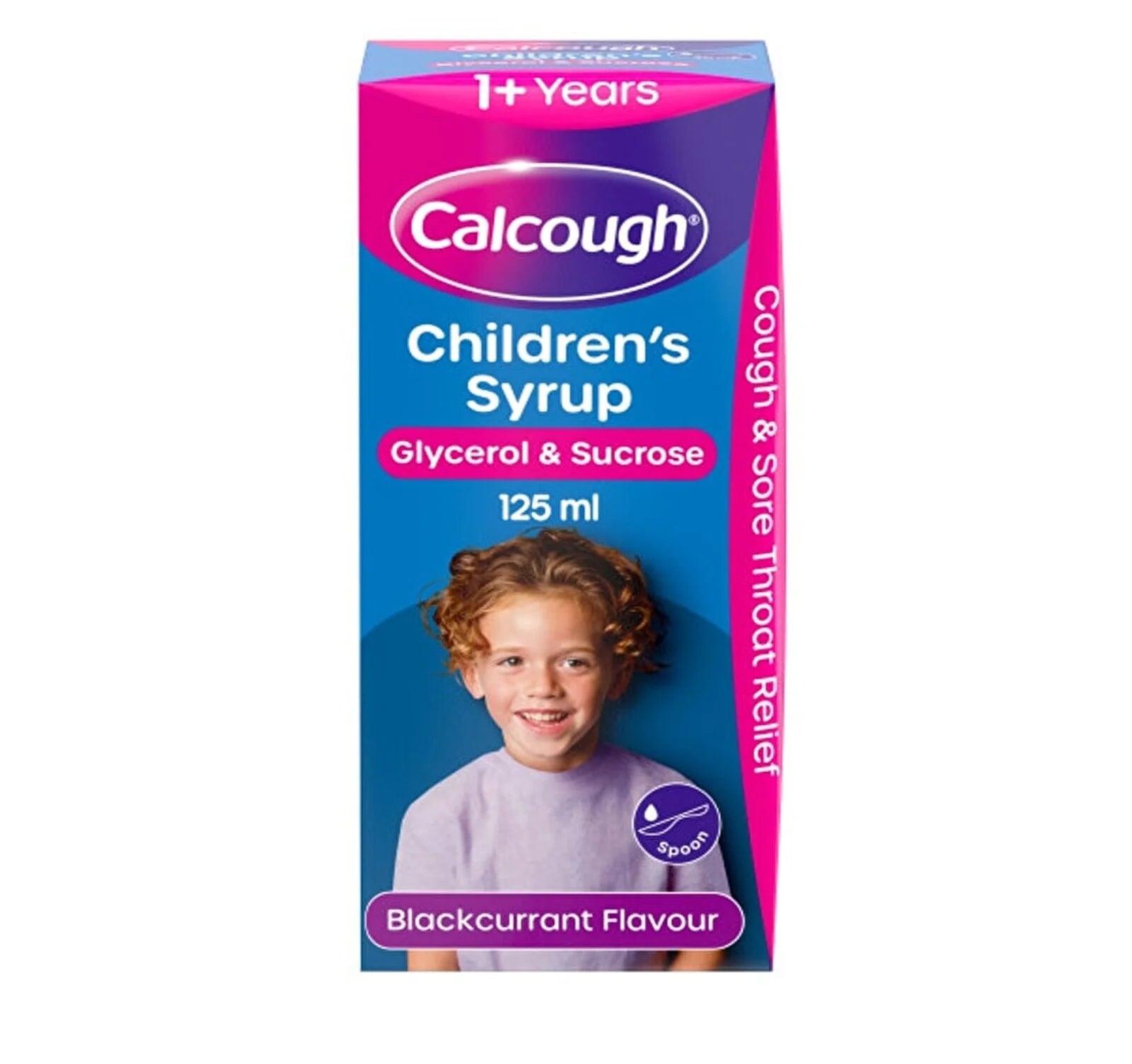 Calcough Children Blackcurrant 12+ months 125ml - ebebek - Black Friday