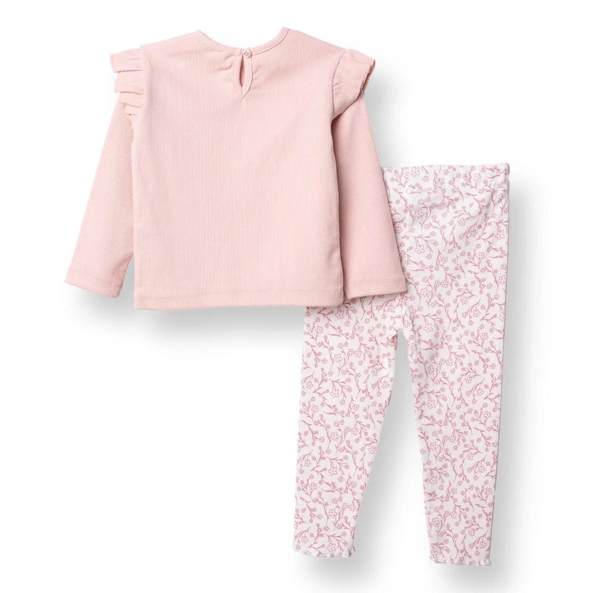 HelloBaby Blouse Leggings - Pink Pink - ebebek