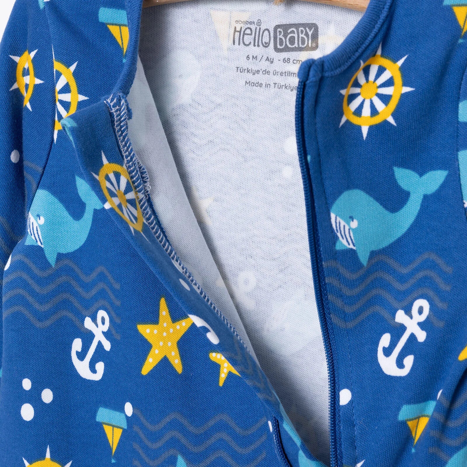 HelloBaby Boy Jumpsuit - Navy Blue - ebebek - Black Friday