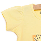 HelloBaby Basic Girl Fruits Printed T-shirt - Yellow - ebebek - Black Friday