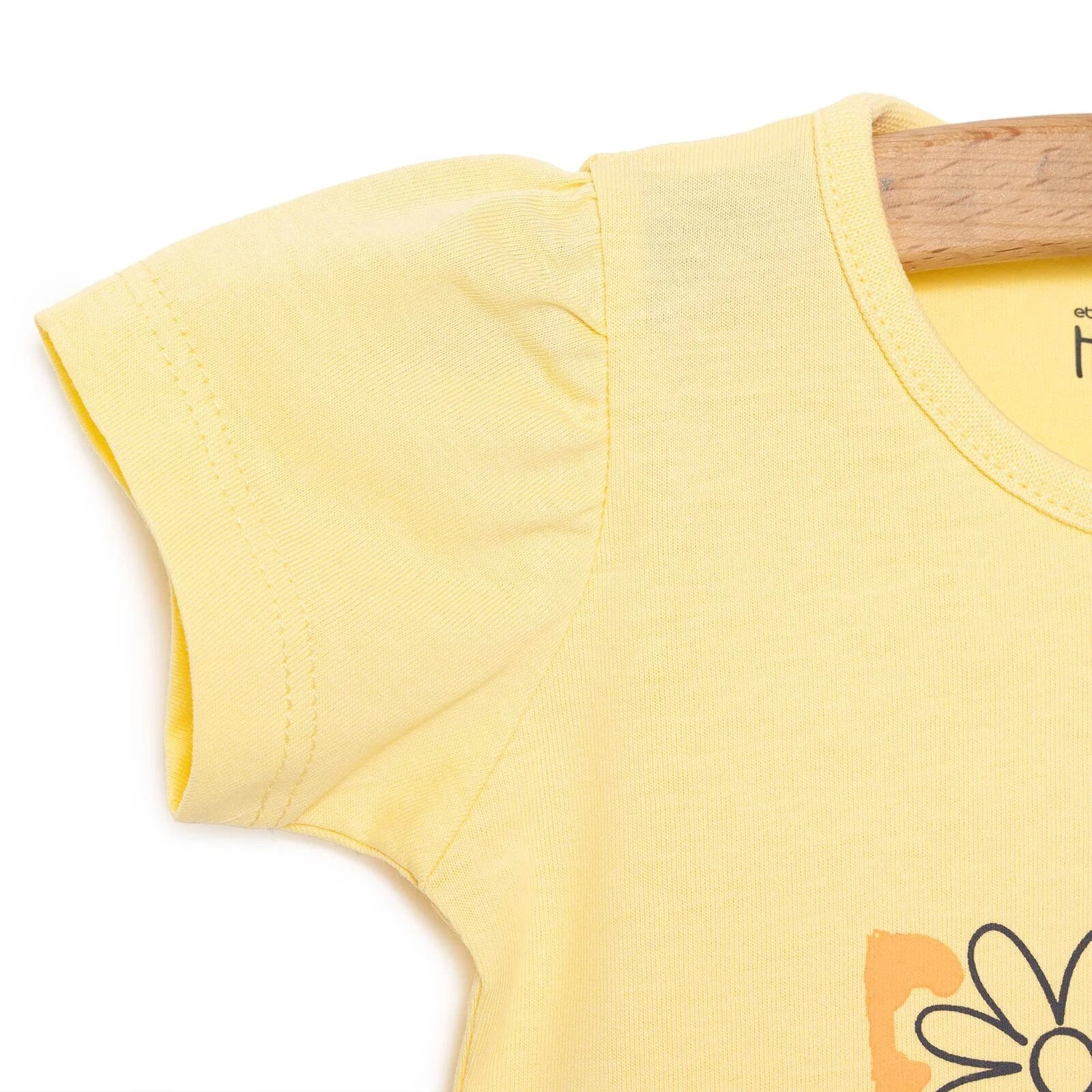 HelloBaby Basic Girl Fruits Printed T-shirt - Yellow - ebebek - Black Friday