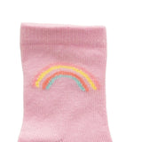 Baby Girl 5 - Pack Ankle Socks Polka Dot Print - Pink Pink - ebebek