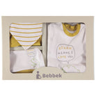 Bebbek Baby Boy 5 Pcs Newborn Starter Set - Light Brown - ebebek - Black Friday