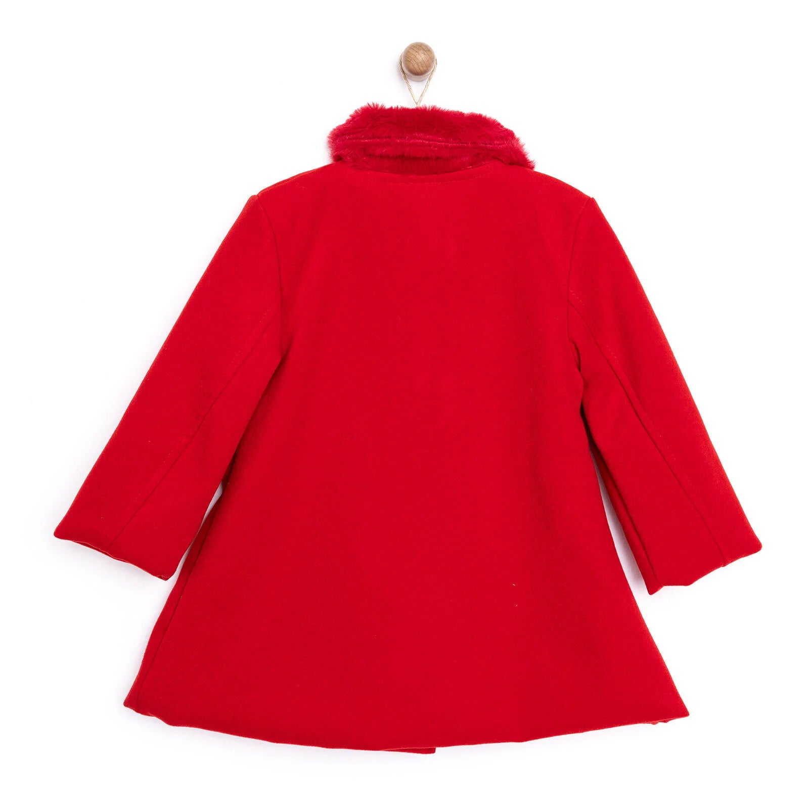 Baby Rose Girl Coat - Red - ebebek - Black Friday