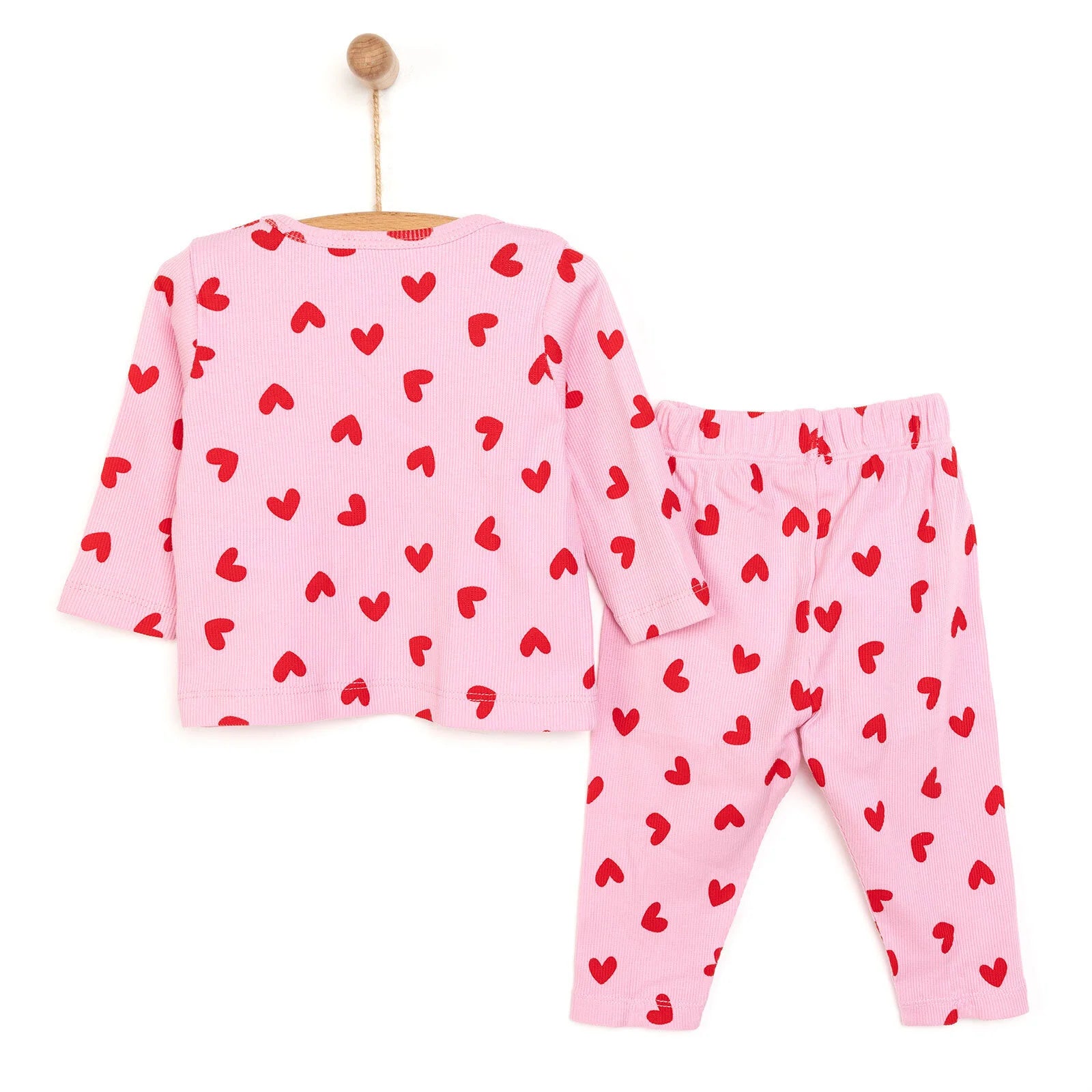 HelloBaaby Baby Girl Long sleeve Pyjamas Set - Pink - ebebek - Black Friday