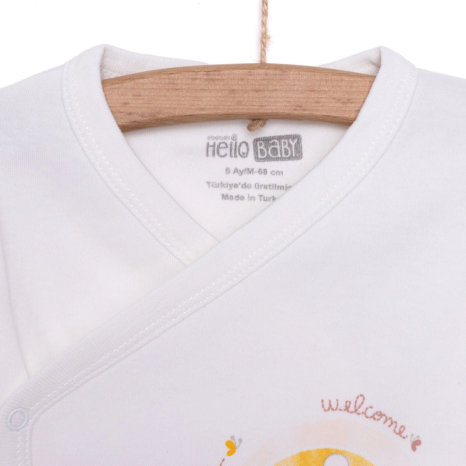 HelloBaby Top - Hat - Footed Bottom - Purple - ebebek - Black Friday