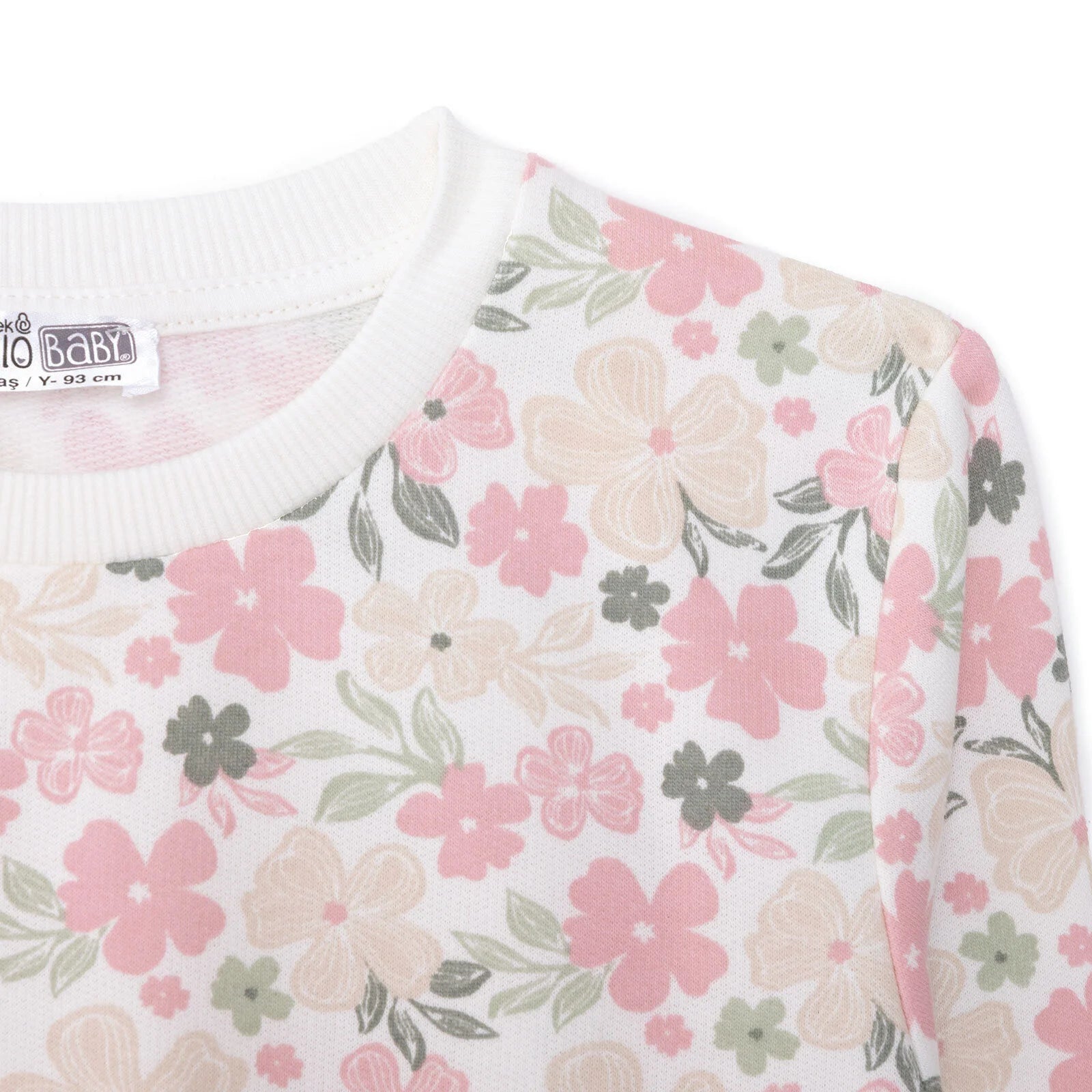 HelloBaby Sweatshirt - Ecru - ebebek - Black Friday