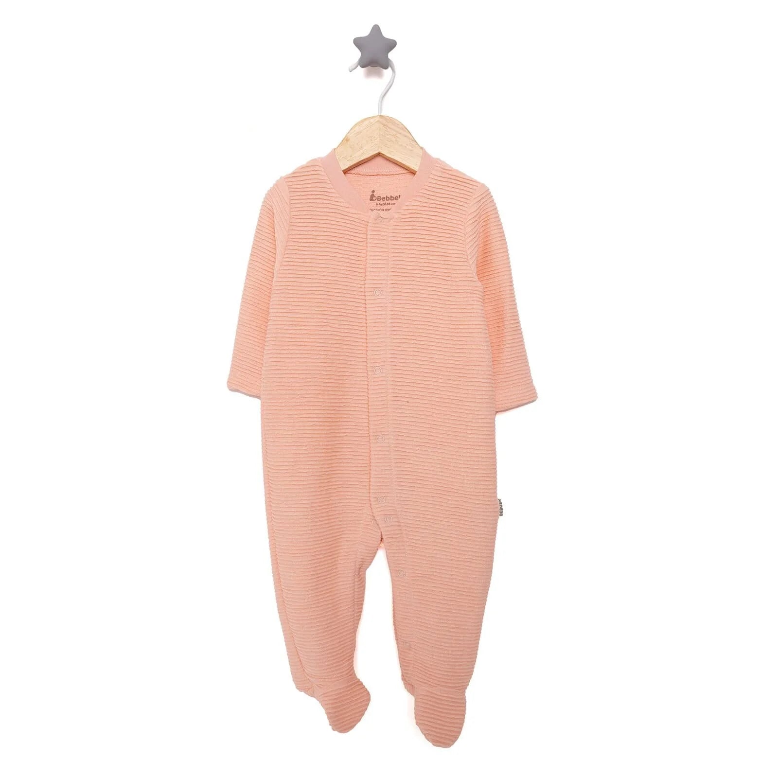 Bebbek Girl Footed Jumpsuit - Salmon - ebebek - Black Friday