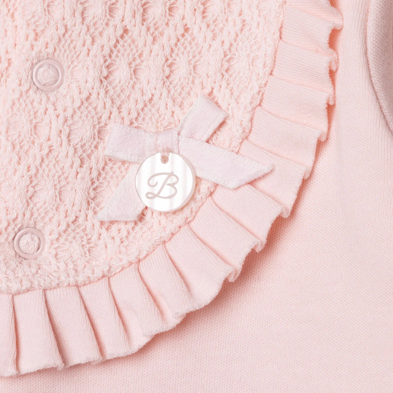 Bebetto Newborn Footed Jumpsuit - Pink - ebebek - Black Friday