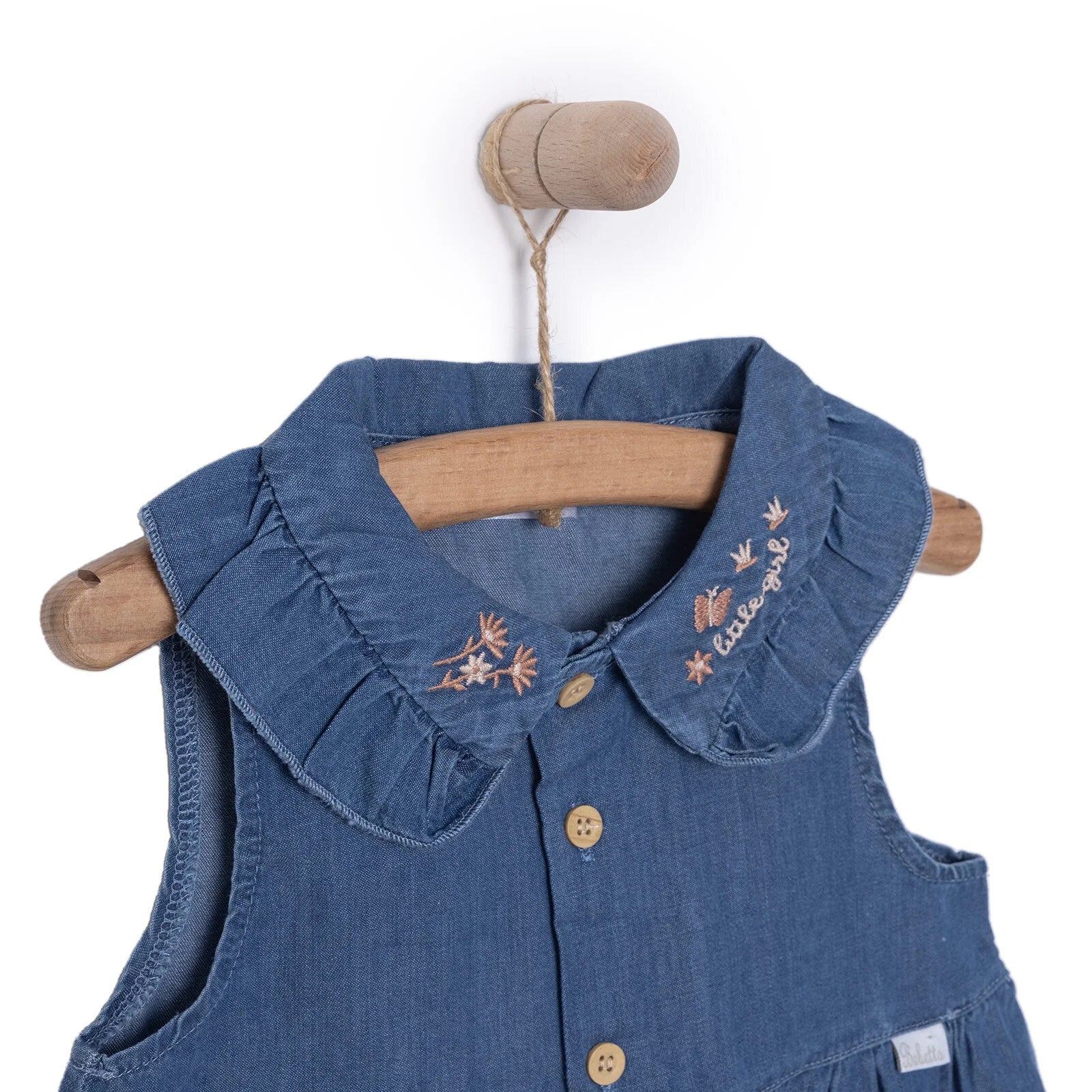 Bebetto Ponpon Team Girl Dress - Indigo - ebebek - Black Friday