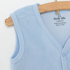 Little Life Newborn Boy Velvet Vest - Blue - ebebek - Black Friday