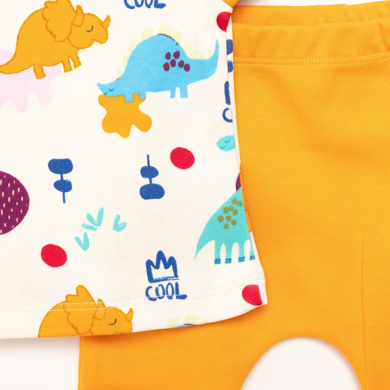 HelloBaby Newborn Baby Boy T-shirt - Footless Bottom - Orange - ebebek - Black Friday