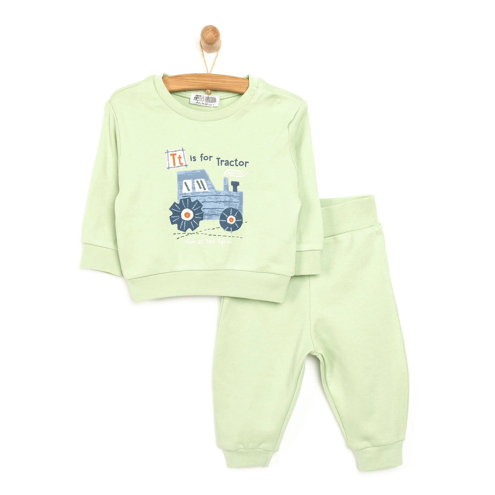 HelloBaby Baby Boy Joggers - Green - ebebek - Black Friday