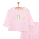 HelloBaby Girl Long Sleeve Pyjamas Set - Light Pink - ebebek - Black Friday