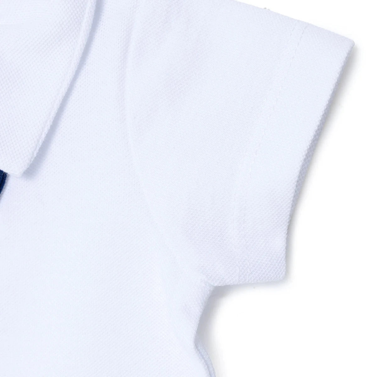 Baby Boy Short - Sleeve Bodysuit Car Print Snap Fastening Polo Collar - Ecru Ecru - ebebek
