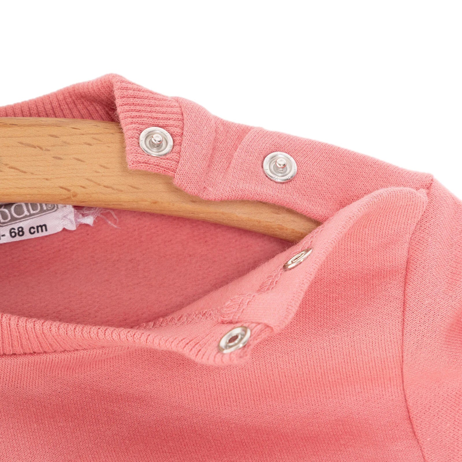 HelloBaby Basic Low Raised Teddy Bear Printed Sweatshirt - Light Rose - ebebek - Black Friday