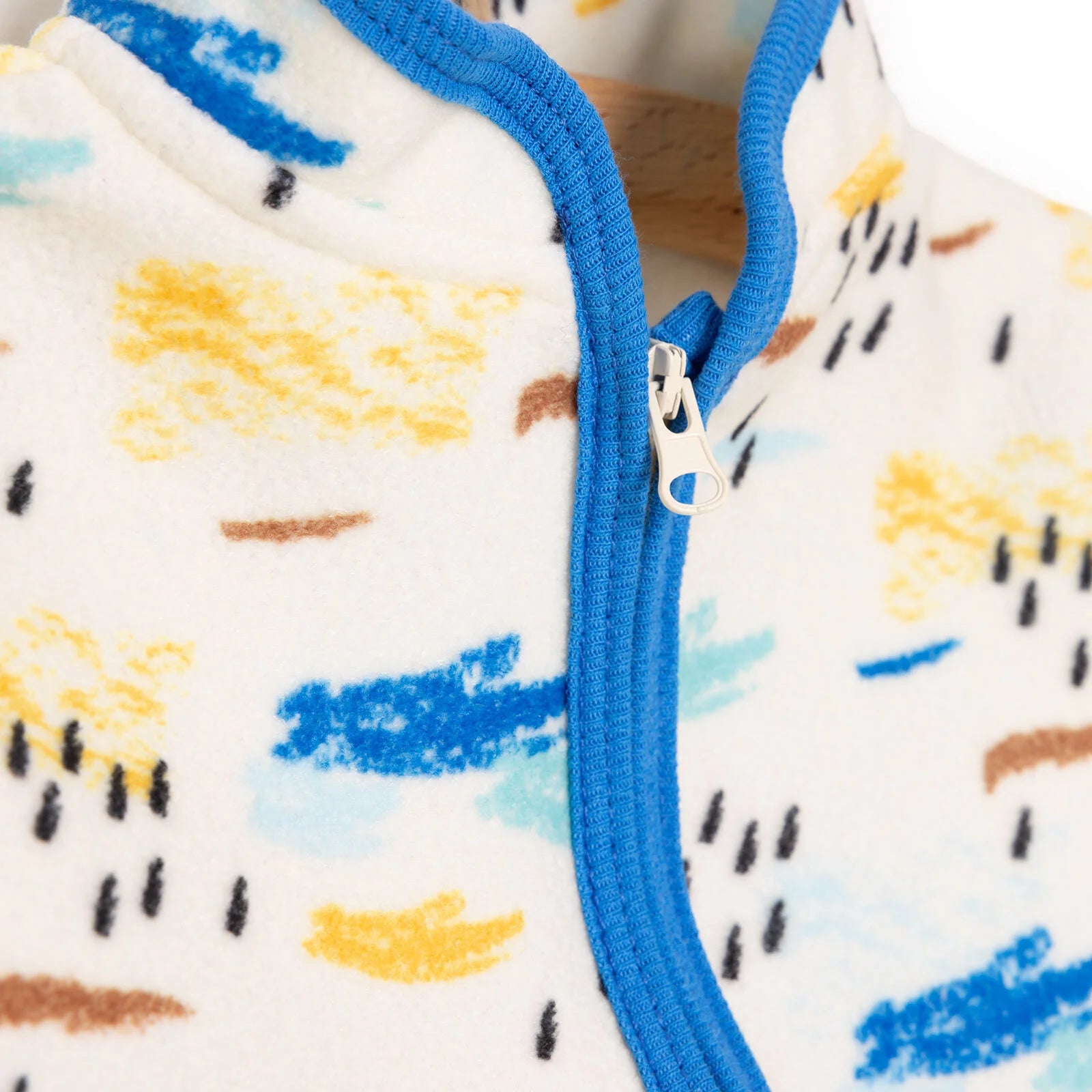 HelloBaby Basic Repeat Printed Fleece Cardigan - Printed - ebebek - Black Friday