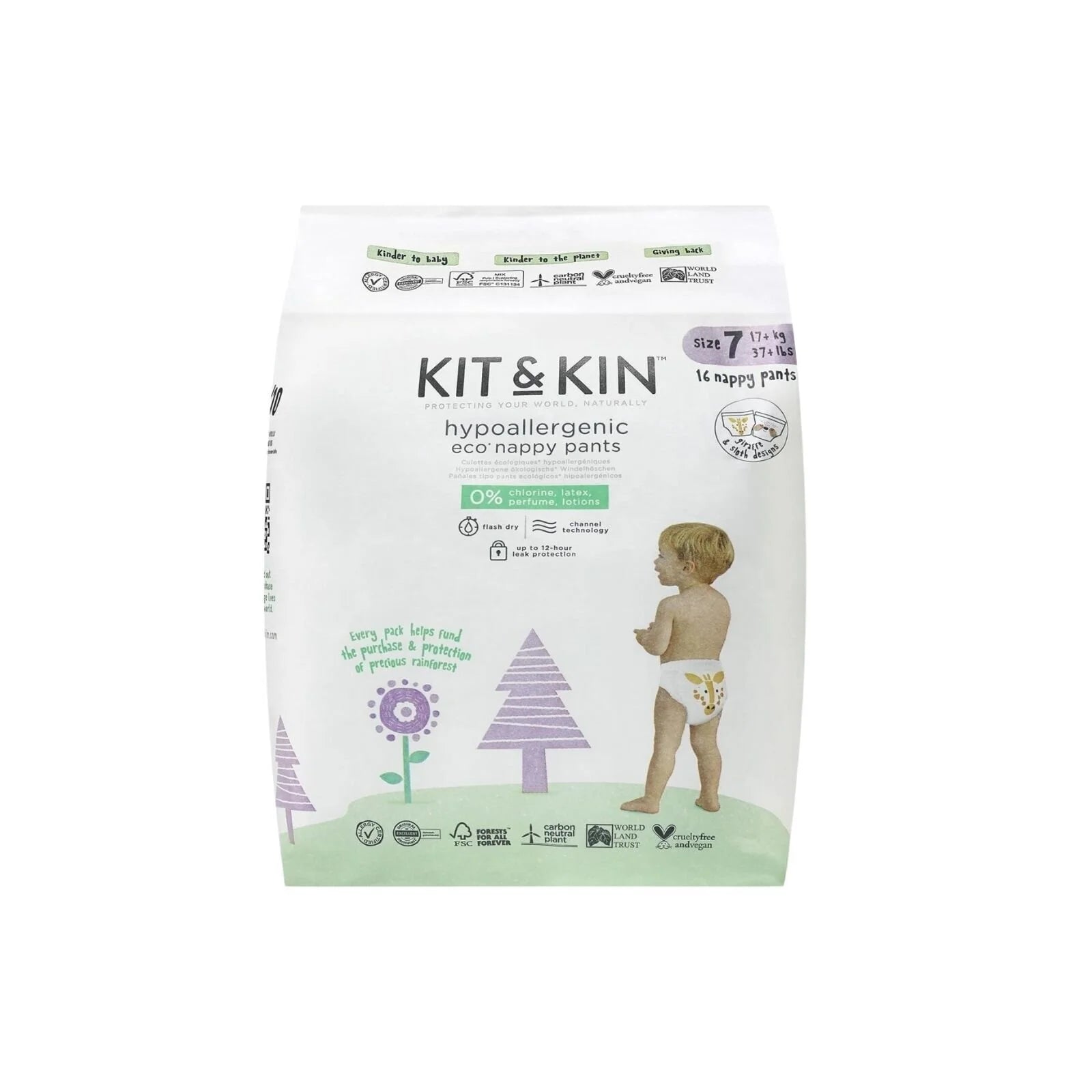Kit & Kin Pull - Ups Size 7 - 16 nappies - ebebek - Black Friday