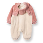 Midimod Newborn Welsoft Footless Jumpsuit - Ecru - ebebek - Black Friday